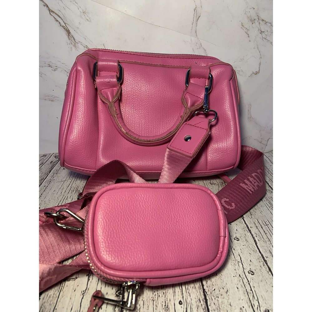 Madden NYC Convertible Pink Crossbody Bag W/ Coin Pouch Handbag Purse‎ - Picture 3 of 7